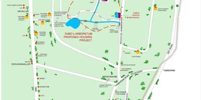 Велачери Ченнаї карті