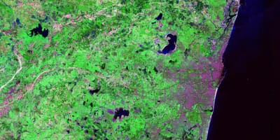 Супутникова карта Ченнаї