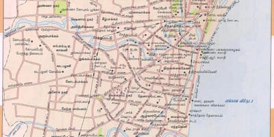 Карта маршруту Ченнаї