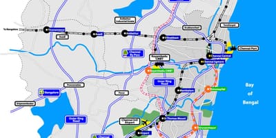 Карта міста озер