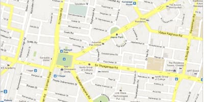 Карта міста тиагараянагар